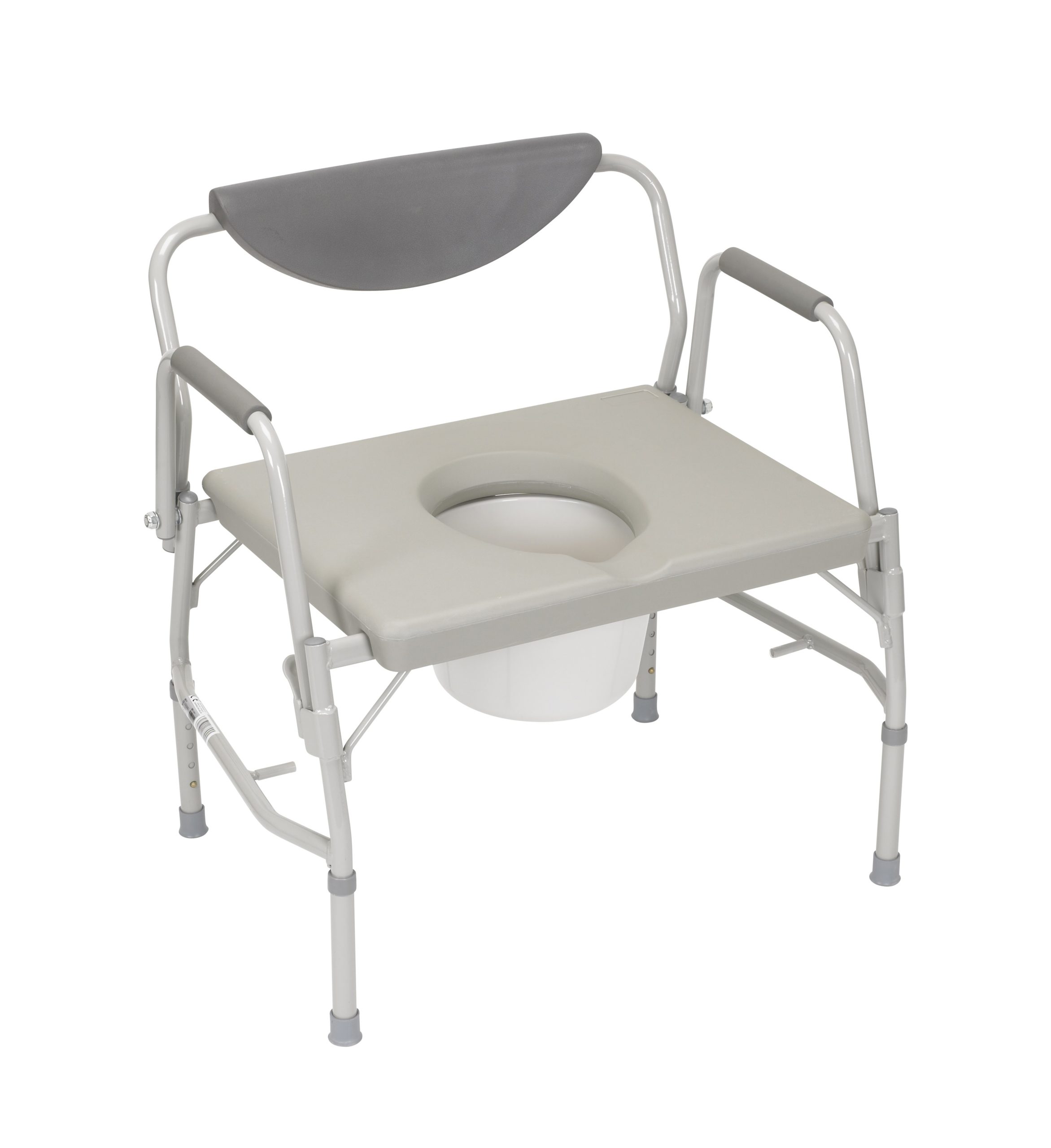 Bariatric Drop Arm Bedside Commode Chair Bariatric Bathroom Products Bariatric Products Hmebc