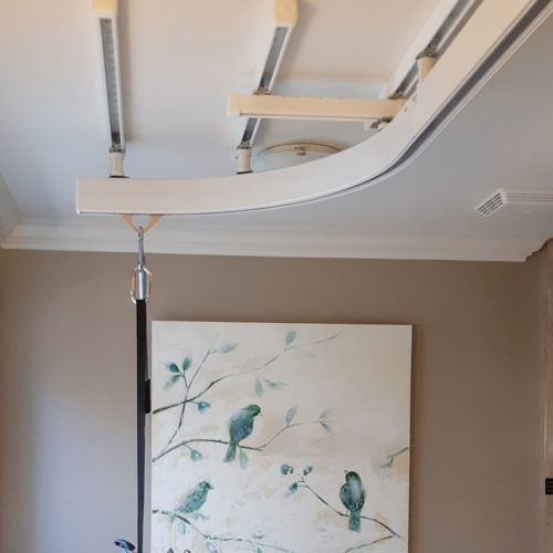 Curved Ceiling Track Solution