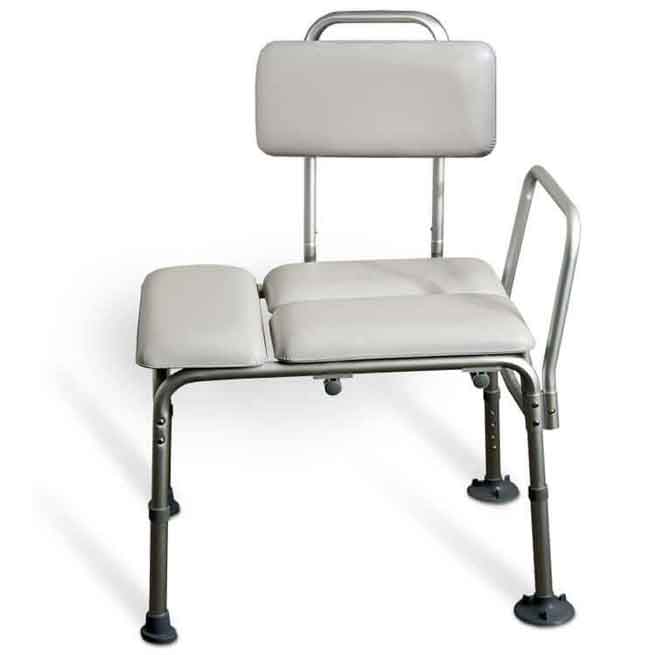 Padded Tub Transfer Bench w. Suction Cups