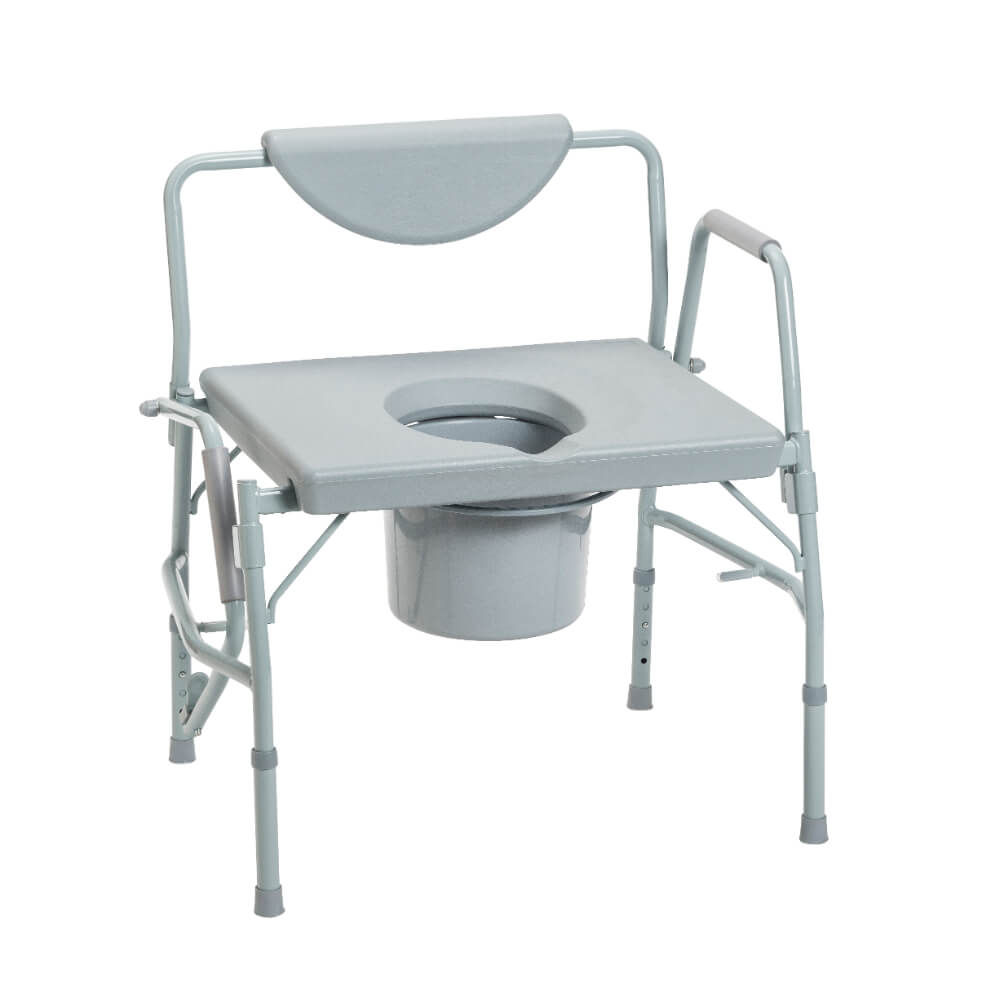 Drive Medical Bariatric Drop Arm Commode 2