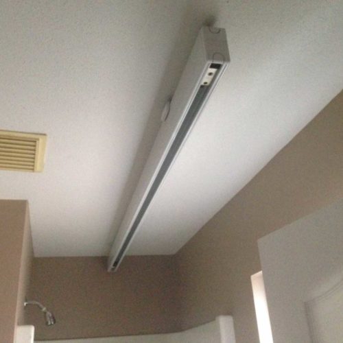 Bathroom and living room ceiling lift installations