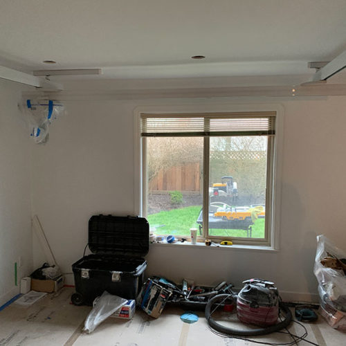 Ceiling Lift Installation in WIP room