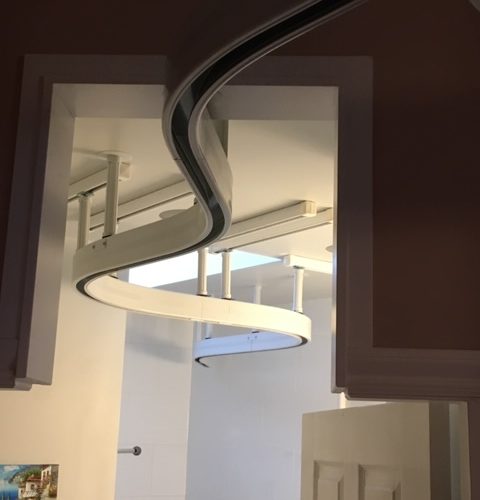 Custom Ceiling Lift Install with Gate System