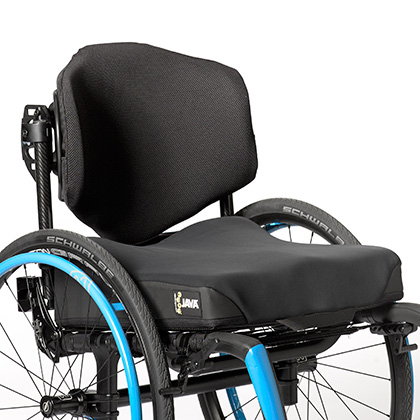 Ride Java Back Support and Java Cushion for wheelchairs