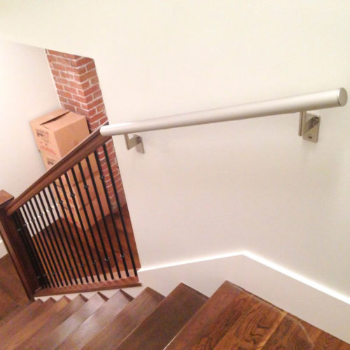 Hand Railings installed in Jericho home